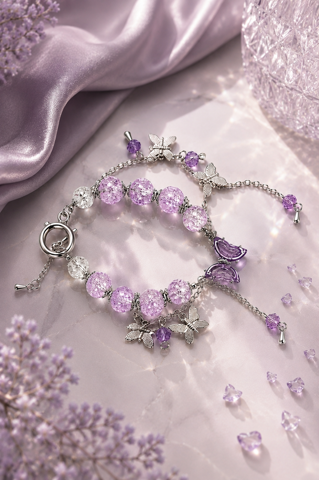 Lavender Lore Bracelet in Lavander