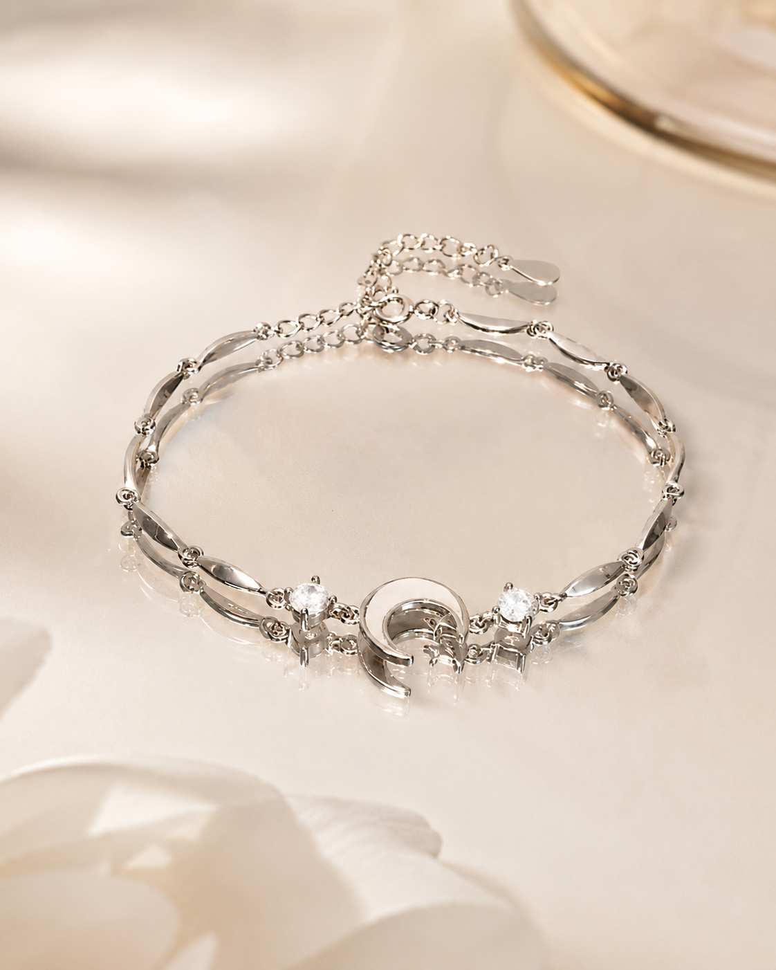 Celestial Crescent Bracelet
